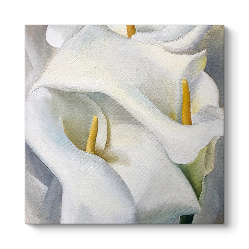 Georgia OKeeffe - Flower Tablosu - Model 3